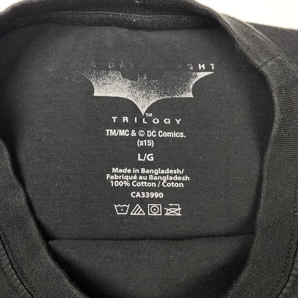 Vintage The Dark Knight Joker T Shirt Mens Large Why So Serious Heath Ledger - Picture 4 of 9